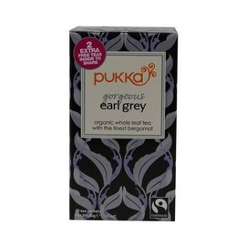 Pukka Herbal Ayurveda Organic Gorgeous Earl Grey Tea 20bags (3 Pack)