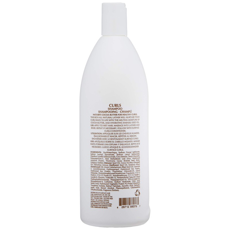 Surface Hair Curls Shampoo, 33.8 Fl Oz