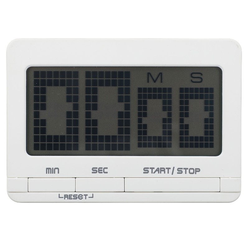 Digital Kitchen Timer Big Digits Magnetic Timer Backing Stand for