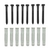 8 Pcs Heavy-Duty Hex Head Screws for TV Wall Mounting