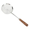 Strainer Spoon Long Wooden Handle 304 Stainless Steel Anti Scald