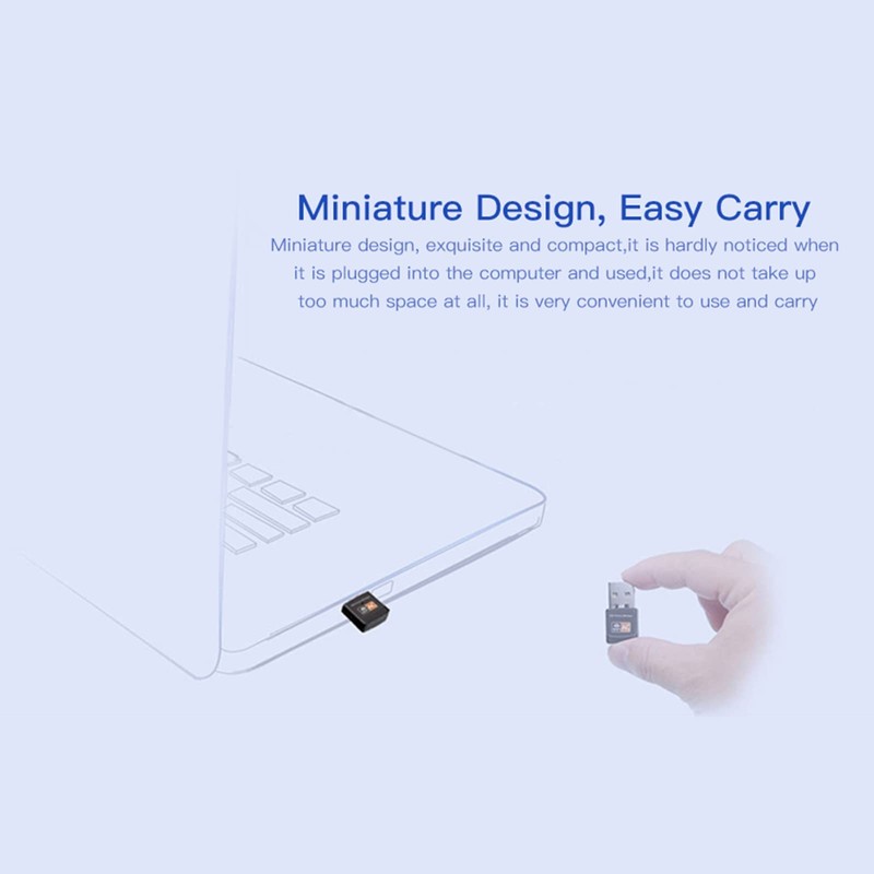 10Gtek USB WiFi Adapter, for PC, AC600M USB WiFi Dongle
