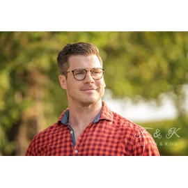 Edison & King Zen Glasses with Blue Light Filter – Optician Quality (Havanna, Without Strength)