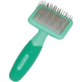 코스탈 펫 리틀 팔스 강아지 슬리커 브러시 소형견 코팅팁 5개 Coastal Pet Little Pals Dog Slicker Brush for Small Dogs with 5 Coated Tips