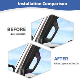 RT-TCZ for Jeep JL A Pillar Grab Handles Cover Trim Purple for Jeep Wrangler JL JLU Gladiator JT 2 Door 2018-2023 Purple Interior Accessories