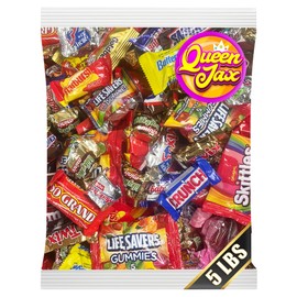 Chocolate and Candy Variety Pack - 5 LB Assorted Chocolate Candy Bulk - Bulk Candy Bag Candy Mix - Easter Candy Bulk Individually Wrapped Candy - Chocolates - Variety Candy Bag
