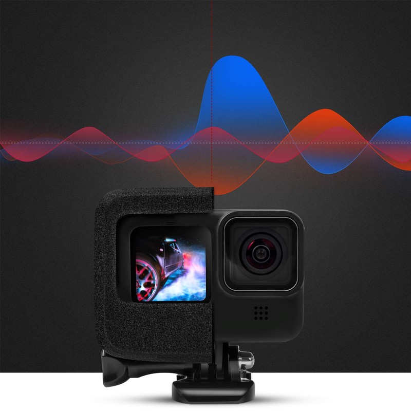 Taisioner for GoPro Hero 12, 11, 10, 9, Windproof Cover,