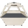 WhiteFang Deluxe XL Pop Up Beach Tent Sun Shade Shelter