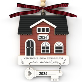 House Warming Gifts New Home - Housewarming Gifts for New House - Housewarming Gift Presents for Women, Couple - New Home Owners Gift Ideas - Wooden New/First Home Home Ornament 2024