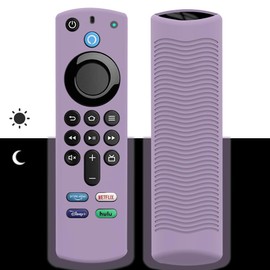 Fernbedienung Hülle für Fire TV Stick 4K /Alexa Sprachfernbedienung (3rd Gen)/Alexa Voice Remote 3rd Gen,leuchtet im Dunkeln,rutschfeste Silikon Schutzhülle,Fernbedienung Abdeckung
