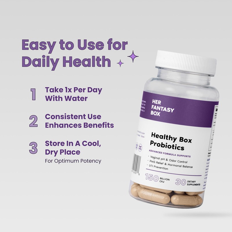 Her Fantasy Box | Vaginal Probiotics for Women – Prebiotics