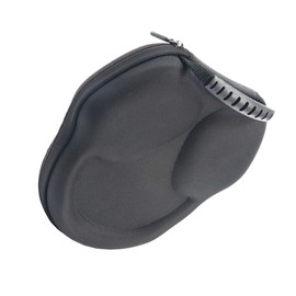 LABRIMP 1pc Headphone Storage Case with Mesh Pocket for Shockproof Carrying Bag with Zipper Durable Design for and Accessory Organization