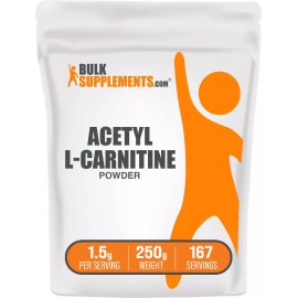 BulkSupplement<wbr/>s ALCAR HCL (Acetyl L-Carnitine HCL) Powder  -  1.5g Per Serving