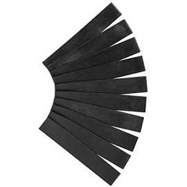 Weaver Leather Dally Wraps, 1-1/2" x 8-1/2" , Black