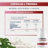 L - Tirosina 500mg - 100 Cápsulas Por Frasco