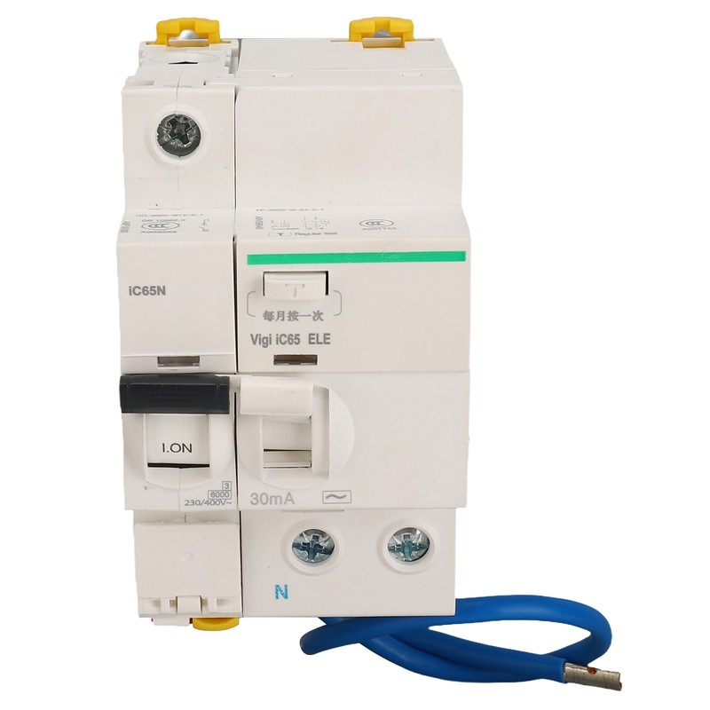 Circuit Breaker Air Switch With Leakage Protection Accessories 1P+N AC230V
