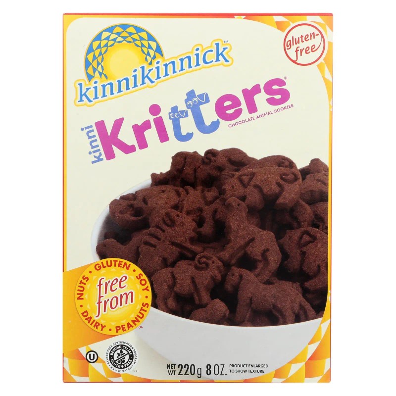UD_Kinnikinnick Animal Cookies - Case Of 6 - 8 Oz.