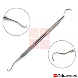 Medentra Dental Diagnostic Tools Kit Periodontal Probes Tartar Remover Plaque Removal New