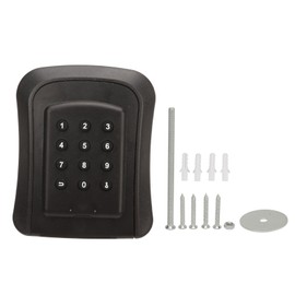 Key Lock Box Sturdy Waterproof Rust Resistant Large Capacity Wall Mount Key Lock Box for Home Garage Office Plastic Password for Tuya APP