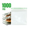 1000Pcs Grip Seal Bags 30 X 30mm Write on Panel