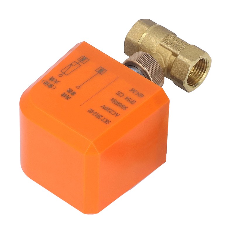 Motorized Ball Valve 2 Wire 2 Way Normally Closed DN15