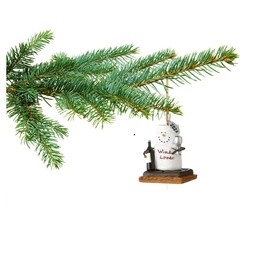 Wine Lover Gifts, Smores Wine Lover Ornament, Wine Christmas Ornament - Comes in a Gift Box so It's Ready for Giving