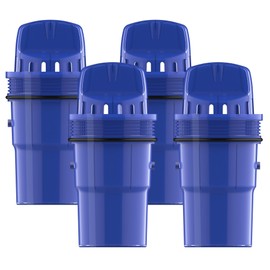 4 Packs Pitcher Water Filter Replacement for All PUR®, PUR® Plus Pitcher and Dispenser Filtration Systems, CRF950Z, PPF951K, PPF900Z, NSF Certified, AQUA CREST