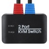 2‑Port KVM Switch USB 2.0 HDMI Umschalter for Windows/IOS/OS X/Linux/Netware/Unix/Android