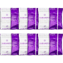 Dark French Roast Packets – 2oz Pre-Measured Ground, Cubano European Style, Low Acid Mold-Free Singles for 12-Cup Drip Makers | 12 Count by Sarasota Coffee