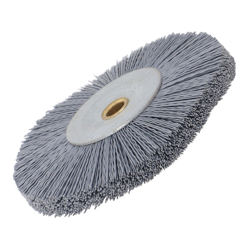 Key Machine Deburring Brush 120mm OD 10mm ID 15mm Thick