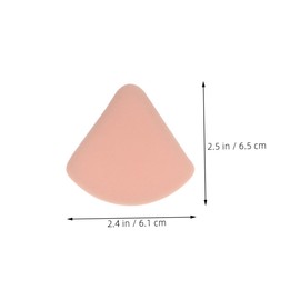 SAFIGLE 6pcs Makeup Sponges Soft Triangle Foundation for Smooth Application Reusable and Washable Cosmetic Powder Pads for Versatile Makeup Needs