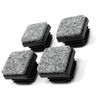 Design61 4x Lamellar Plugs with Felt 25 x 25 mm