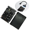 EuAcesry NGFF SSD to SATA3 Adapter and Enclosure for SSD,