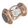 Brass Color Courtyard Solar Powered Hanging Lantern Light IP44 Waterproof