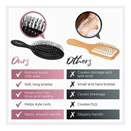 The Perfect Haircare Cepillo De Desenredar Cabello Húmedo/seco - Set De 2 (2