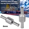 2X 6/8/10/12mm One Way Non Return Check Valve Air Fuel