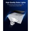 12 Pack Decorative Solar Powered Fence Lights Outdoor Waterproof with