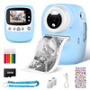 OKA Children's Camera, Instant Camera, Double Lens, Children's Camera with