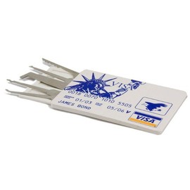 Credit Card Lock Pick : James Bond