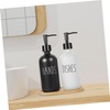 Alipis Hand Soap Dispenser Set 3 Pack Refillable Lotion Bottles