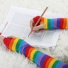 sourcing map Women's Arm Warmers Winter Knitted Cold Elbow Long