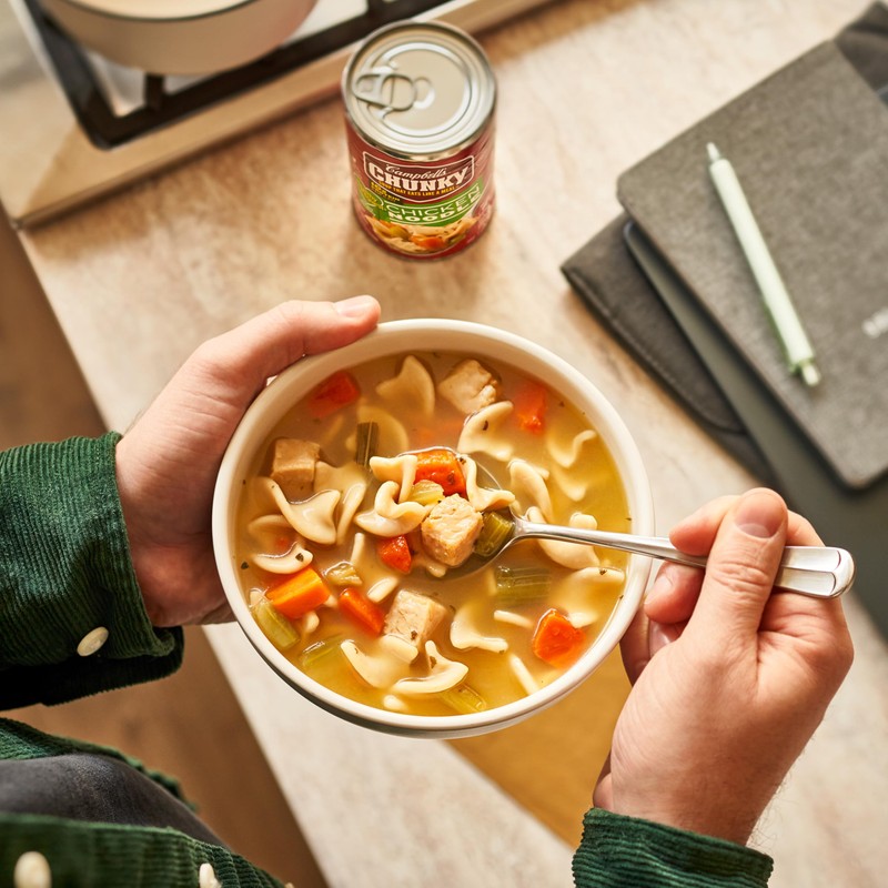 Campbell's Chunky Healthy Request Chicken Noodle Soup, 18.6 oz Can