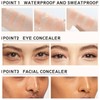 Cream Concealer Full Coverage,Under Eye Brightener,Under Eye Colour Corrector,Dark Circle