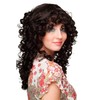 WIG ME UP WL-2254A-A3 Women's Wig Dark Brown Corkscrew Curls