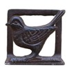 Ginobili Rustic Style Cast Iron Vertical Napkin Holder European Dining