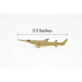 K&M Sawshark, Sawtooth Shark, Sawfish, Realistic Toy Model Plastic, Kids 3.75" F231
