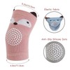 Baby Crawling Knee Pads + Baby Crawling Socks, 5 Pairs