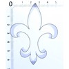 Fleur de Lis (Medium) - Stainless Steel sugarcraft Cutter