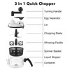 Geedel Hand Food Chopper, Vegetable Quick Chopper Manual Food Processor,