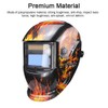 Solar Charging Automatic Dimming Welding Facemask Head-mounted Large View LCD